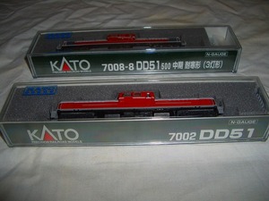 KATO DD51 500 中期耐寒形３灯形 7008-8　DD51 7002 未使用　　