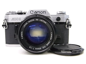 e11600　Canon AE-1/FD 50mm 1:1.4 キャノン カメラ レンズ シャッターNG ジャンク品