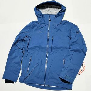 M 新品 マムート Stoney HS Jacket Men ストーニー ジャケット 青 MAMMUT スキー スノーボード ウェア バックカントリー 雪 スノー 防水