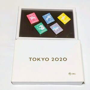 レア 非売品 美品 TOKYO 2020 オリンピック 馬術 ピンバッチ コレクション 馬 競技 東京オリンピック ピンバッジ