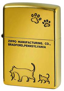 Zippo ジッポライター CAT Series キャットシリーズ Charming Gesture 愛くるしい仕草 2BI-CAT2 メール便可