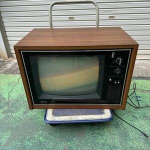 ◆昭和レトロ Victor/ビクター カラーテレビジョン受信機 テレビ C-6020型 IC・トランジスタ式 アンティーク 家電 コレクション 160-1