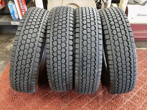 パF5192■145R12 LT 6PR　4本価格　BRIDGESTONE BLIZZAK W965　送料無料 冬 8.5分山 エブリイ キャリィ ハイゼット アクティ サンバー 深溝