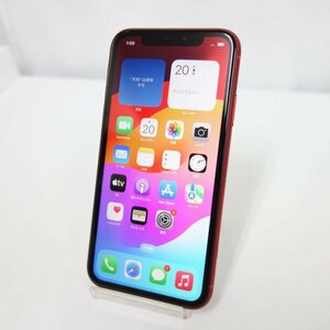 美品 **60日保証** iPhone XR 64GB レッド au NW利用制限〇 残債なし インボイス対応可 送料無料 【専0219-159-0220東】兼P