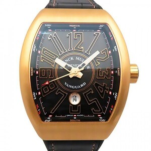 フランク・ミュラー FRANCK MULLER ヴァンガード V45SCDT5NNR ブラック文字盤 新品 腕時計 メンズ