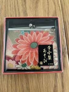 小銭入れ　がま口　財布　日本　レトロ　箱付き　未使用に近い　定形外可能