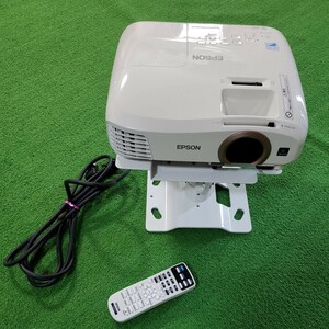 EPSON エプソン ホームプロジェクター EH-TW5350 通電確認済み リモコン LCD PROJECTOR 映像機器