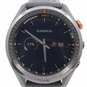 GARMIN ガーミン Approach S62 ゴルフナビ スマートウォッチ 腕時計 ブラック Approch CT10 3個付【いおき質店】