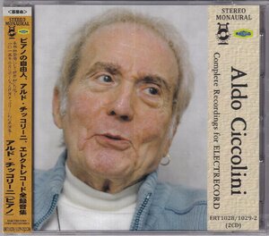 ERT-1028　チッコリーニ(P)　エレクトレコード全録音集　2CD
