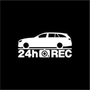 【ドラレコ】メルセデスベンツ Eクラスステーションワゴン【S213系】後期型 24時間 録画中 ステッカー