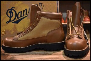 【9EE DEAD 白タグ】Danner ダナーライト 30420X ブラウン カーキ 茶 ゴアテックス GORE-TEX 編み上げ レースアップ ブーツ HOPESMORE