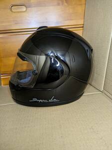 ◆Arai RX-7 RR2 フルフェイスヘルメット 黒 スーパーCLC アライ　57・58ｃｍ◆