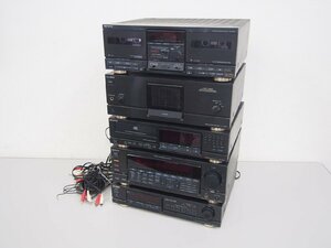 ☆【2K0409-27】 【140サイズ2個口にて配送】 SONY ソニー システムコンポ TC-V925 TA-V925N CDP-V925 TA-V925E ST-V925TV 100V 現状品