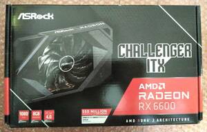 【中古】AMD Radeon RX 6600 Challenger ITX 8GB RX6600 CLI 8G