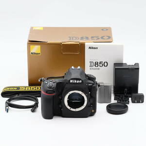 ショット数700回 新品級 | Nikon ニコン デジタル一眼レフカメラ D850 ブラック #3437