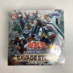 FUZ【未使用品】 遊戯王 サベージストライク BOX 未開封品 トレカ 〈80-240425-0YY-31-FUZ〉