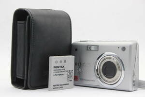 【美品 返品保証】 ペンタックス Pentax Optio A30 ケース バッテリー付き コンパクトデジタルカメラ v1095