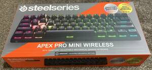 ★【動作確認済】SteelSeries APEX PRO MINI gaming keyboard ゲーミング キーボード スティールシリーズ ★