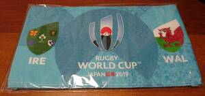 【新品未開封】RWC2019 (ラグビーワールドカップ) 決勝トーナメント進出 TOP8 タオルマフラー １枚