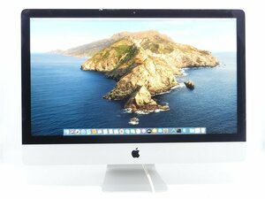 中古品　Apple iMac (Retina 2K, 27-inch, 20132) A1419 Core i5(3470S）/2.9GHz RAM:32GB/SSD512 　GTX660M　OS　Catalina10.15.7訳あり品
