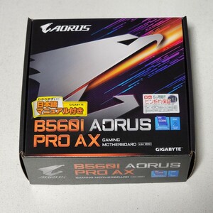 GIGABYTE B560I AORUS PRO AX IOパネル一体型 LGA1200 Mini-ITXマザーボード 第10・11世代CPU対応 最新Bios 動作確認済 PCパーツ