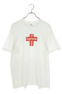 シュプリーム SUPREME 20AW Cross Box Logo Tee サイズ:L クロスボックスロゴTシャツ 中古 SB01