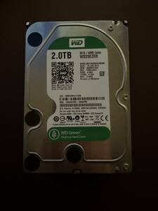 WESTERN DIGITAL WD20EZRX [2TB SATA600] 動作確認済