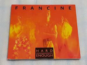 FRANCINE/HARD ENOUGH 輸入盤CD フィンランド R&R ROCKABILLY 90年2nd