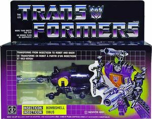 Transformers Insecticon: Bombshell, Vintage 1985, G1, New! MISB! AFA IT! 海外 即決