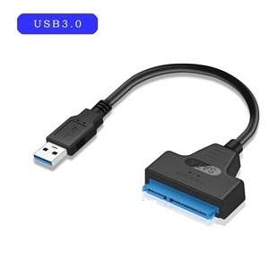 SATA USB変換ケーブル HDD/SSD変換アダプター　USB3.0 2.5インチ対応　ハードディスク変換ケーブル