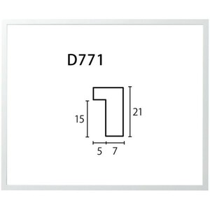 デッサン用額縁 木製フレーム D771 アクリル付 四ッ切