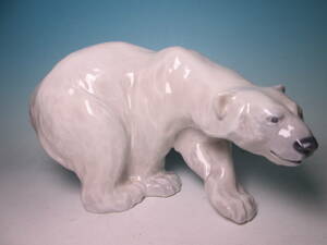 ☆ヴィンテージ ロイヤルコペンハーゲン ホワイトベアー 白熊の置物