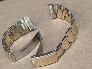 ROLEX　Bracelet　リベットブレス　USA　金張り　14ＫＧＦ　純正中古品