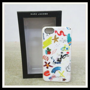 ●未開封 マークジェイコブス MARC JACOBS 携帯電話ケース スマホケース 白マルチ iPhone6ケース iphone 6sケース【U4【N2023-10-24-287