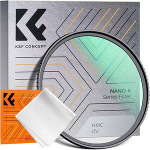67mm K&F Concept 67mm MCUVフィルター レンズ保護フィルター 高透過率 18層コーティング 紫外線カット 
