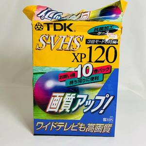 VHS TDK ST-120XPLX10BP 10巻 ※2400010328718