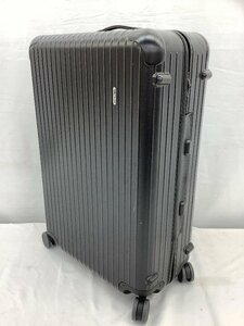 RIMOWA スーツケースキャリーケース/ブラック/保証書カード付 サルサ ダイヤル不良 中古品 ACB