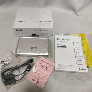 XD-SW6500 ［エクスワード XD-SW6500 シルバー系］美品 ほぼ未使用