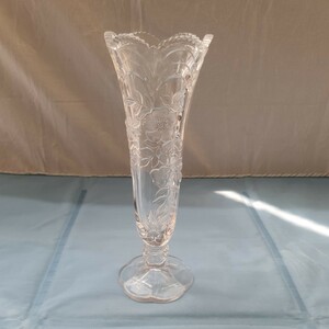 Kamei glass花瓶 クリスタルガラス