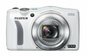 FUJIFILM デジタルカメラ FinePix F800EXR 光学20倍 ホワイト F FX-F800EXR(中古品)