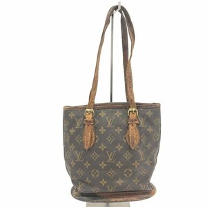 Louis Vuitton　ルイヴィトン　モノグラム　バケットPM　バッグ　M42238/VI0998【CDAZ7026】