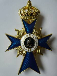 バイエルン王国『王冠付き十字勲章』小難 ドイツ
