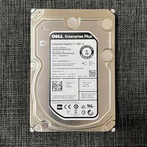 【動作品】DELL 3.5 SAS 6TB（6000GB）12 Gb/s 7.2K 7200RPM 3.5インチハードディスク HDD 