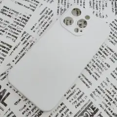iPhone 14Pro シリコンケース (05) ホワイト