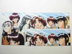 センチメンタルグラフティ パズルカード4種 6枚セット　トレカ　美少女カード