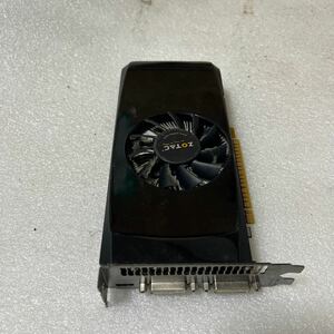 GeForce GTX GTS450 1GB グラフィックボード GDDR5 NVIDIA DVI miniHDMI ZOTAC 補助電源6pin×1