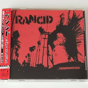 【帯付 国内盤CD】RANCID/INDESTRUCTIBLE(EICP-234)ランシド/インデストラクティブル/2003年6th/