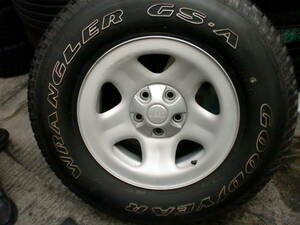 スペアー　JEEP ラングラー　15×7　PCD114.3★未使用に近い山　225/75R15　1本＃長期倉庫保管品