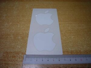 ◆一撃落札 Apple 純正ロゴシール iPhone 6/6s の付属品 2枚SET
