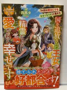 3/27 レジーナブックス 「お前は魔女にでもなるつもりか」と蔑まれ国を追放された王女だけど、精霊たちに愛されて幸せです 四馬タ にわ田